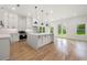 Bright kitchen with hardwood floors, stainless steel appliances, and a center island at 2869 4Th Sw St, Atlanta, GA 30315
