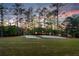 Picturesque backyard with golf course views at 145 Cuthbert Ln, Acworth, GA 30101