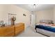 Bedroom with carpeted floors, neutral paint, and closet at 847 Edgeley Ln, Lawrenceville, GA 30044