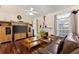 Inviting living room with hardwood floors, fireplace, and comfortable seating at 847 Edgeley Ln, Lawrenceville, GA 30044
