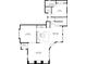 A detailed layout featuring a spacious kitchen, playroom, living room, and dining area at 325 Valley Brook Way, Atlanta, GA 30342