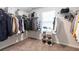 Walk in closet features shelving and racks at 4824 Sultana Sw Way, Atlanta, GA 30331
