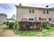 Beautifully landscaped backyard and lush greenery at 537 Rendezvous Rd, Acworth, GA 30102