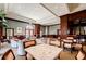 Spacious clubhouse offers ample seating, a bar, and stylish decor for social gatherings and relaxation at 195 14Th Ne St # Ph206, Atlanta, GA 30309