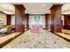 Stately entrance lobby with beautiful marble flooring, comfortable seating, and refined decor at 195 14Th Ne St # Ph206, Atlanta, GA 30309