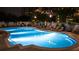 Inviting pool with lounge seating for evening relaxation and enjoyment at 195 14Th Ne St # Ph206, Atlanta, GA 30309