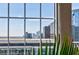 City view from inside residence with a window at 195 14Th Ne St # Ph206, Atlanta, GA 30309