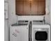 Bright laundry room with matching washer and dryer at 1674 Executive Park Ne Ln, Atlanta, GA 30329