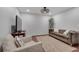 Cozy living room with a comfortable seating arrangement and a large television at 1674 Executive Park Ne Ln, Atlanta, GA 30329