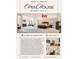Real estate advertisement promoting a 5-bedroom home in Fairburn, GA with open house details at 349 Pennant Ln, Fairburn, GA 30213
