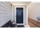 Close-up of a stylish front door with elegant details and a welcoming entrance at 30 Crestfield Cir, Covington, GA 30016