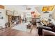 Spacious bonus room featuring a bar, seating area, and rustic decor elements at 3541 Haddon Hall Dr, Buford, GA 30519