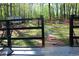 View from the patio looking out over the lawn, batting cage and storage building at 4314 Saddlecreek Ct, Auburn, GA 30011