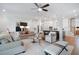 Inviting living space flowing into the kitchen area, with stylish furniture and decor at 306 Atley Pl, Alpharetta, GA 30009