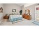 Serene bedroom with a calm decor and an adjacent bathroom at 1145 Prospect Mill Dr, Lawrenceville, GA 30043