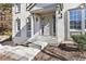 Front entrance showcasing the front door with sidelights and exterior detailing at 508 Sutters Mill Rd, Stone Mountain, GA 30087
