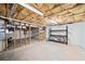 Unfinished basement offering ample storage or potential to customize to create additional living space at 5500 Mccoy Nw Rd # 15, Acworth, GA 30101