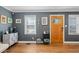 Stylish living room featuring hardwood floors, modern decor, and ample natural light at 2742 Oakland Ter, Decatur, GA 30032
