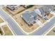 Aerial view of a well-planned neighborhood featuring houses with manicured lawns at 4405 Croftshire Pl, Cumming, GA 30040
