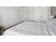 Bedroom showcases a comfortable bed, window and closet space at 7937 Habanera Ln, Lithonia, GA 30058