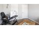 Cozy home office setup with desk, computer, and comfortable chair, ideal for remote work at 7937 Habanera Ln, Lithonia, GA 30058