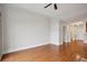 Spacious living room with hardwood floors showcasing open layout and plenty of natural light for versatile use at 4100 Paces Se Walk # 2309, Atlanta, GA 30339