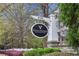 Vinings Vineyard Condominiums entrance sign with lush landscaping at 4100 Paces Se Walk # 2309, Atlanta, GA 30339