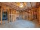 Unfinished basement offers potential for customization, allowing you to create the ultimate recreational space at 6186 Talmadge Nw Run, Acworth, GA 30101