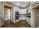 Well-equipped kitchen featuring stainless steel appliances and custom cabinetry at 6186 Talmadge Nw Run, Acworth, GA 30101