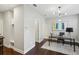 Well lit office features a modern light fixture and decor at 709 Bismark Ne Rd, Atlanta, GA 30324