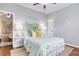 Comfortable bedroom with soft lighting, decorative pillows, and an inviting bed at 433 Cranleigh Se Rdg, Smyrna, GA 30080