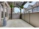 Private patio with pergola, perfect for outdoor lounging and entertaining at 433 Cranleigh Se Rdg, Smyrna, GA 30080