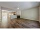 Bright and airy living room with hardwood floors, fireplace, and lots of natural light at 9155 Nesbit Ferry Rd # 65, Alpharetta, GA 30022
