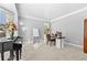 Home office with neutral walls, carpet, and natural light at 1721 Telfair Chase Way, Lawrenceville, GA 30043