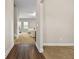 Inviting foyer showcasing seamless flooring transitions and an open view to the living area at 1408 Seals Rd, Dallas, GA 30157