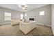Spacious living room featuring a cozy fireplace and recessed lighting at 1408 Seals Rd, Dallas, GA 30157