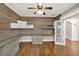 Spacious office with custom shelving and ample workspace at 2555 Stonevalley Ln, Cumming, GA 30041