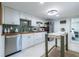 Updated kitchen featuring stainless steel appliances, wood countertop, and modern cabinetry at 417 Lynnhaven Sw Dr, Atlanta, GA 30310
