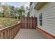 Cozy wooden deck is great for entertaining and relaxing at 5987 Turfway Park Ct, Sugar Hill, GA 30518