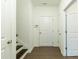 Inviting entryway with hardwood floors, white walls, and staircase access at 1962 Bainbridge Ln, Atlanta, GA 30345