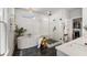 Elegant bathroom with a soaking tub, glass-enclosed shower, and modern fixtures at 2200 Cortland Rd, Milton, GA 30009