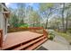 Large wooden deck perfect for outdoor entertaining and relaxation at 3097 Sycamore Ln, Marietta, GA 30066