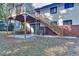 Outdoor patio with multi-level deck and manicured backyard with space for outdoor living at 921 Creekdale Dr, Clarkston, GA 30021