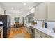Bright kitchen with stainless steel appliances and a charming breakfast nook at 4155 Summit Gate Dr, Suwanee, GA 30024