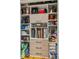 Well-organized pantry with built-in shelving and drawers at 4155 Summit Gate Dr, Suwanee, GA 30024