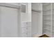 Spacious walk-in closet with custom shelving and ample storage space at 1211 Oakdale Ne Rd, Atlanta, GA 30307
