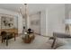 Bright living room with hardwood floors, modern furnishings, and decorative artwork at 1503 Emory Ne Rd, Atlanta, GA 30306