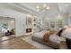 Large main bedroom featuring a fireplace, sitting area, and built-in shelves at 1503 Emory Ne Rd, Atlanta, GA 30306
