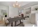Office with built-in shelving, a large desk, and ample natural light at 1503 Emory Ne Rd, Atlanta, GA 30306