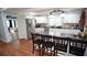 Spacious kitchen boasts a large island with seating, modern appliances, and ample counter space at 1718 Pucketts Sw Dr, Lilburn, GA 30047